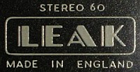 Stereo 60 Emblem