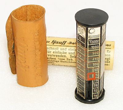 Hauff Belichtungsmesser