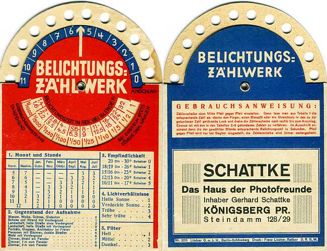 Belichtungszählwerk