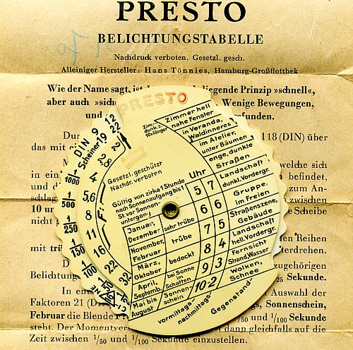 Presto Anleitung