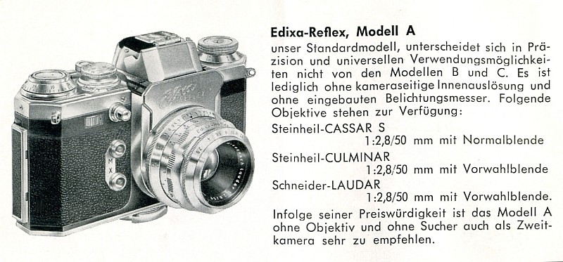 Edixa Reflex A