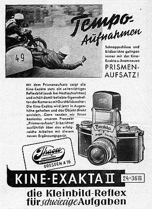Kine II-Anzeige 1949