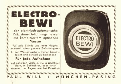 Electro BEWI Anl.