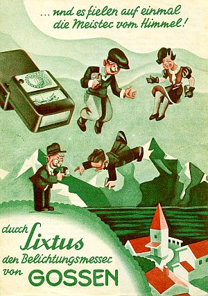 Gossen Prospekt 1936