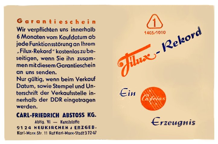 Filux-Rekord / Cafria