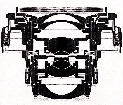 Biogon 4/21 Schnitt