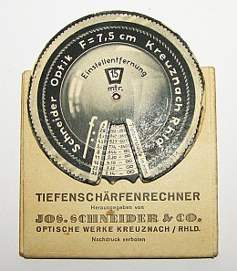 Tiefenschärfenrechner